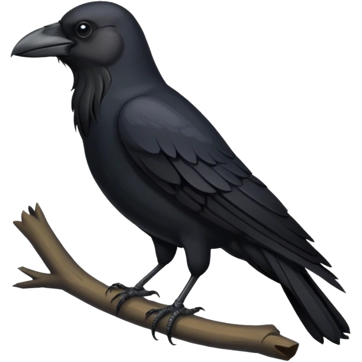 Crow emoji