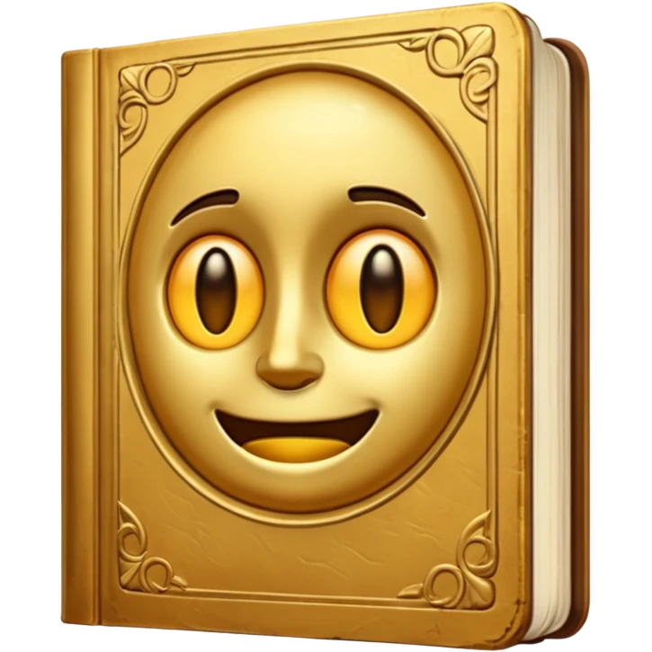 книги золотые emoji