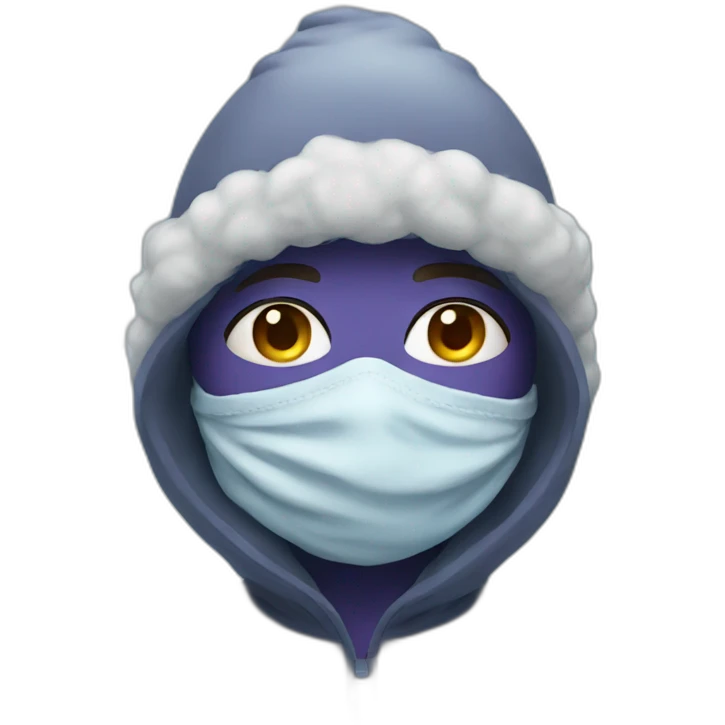 Cold heart emoji