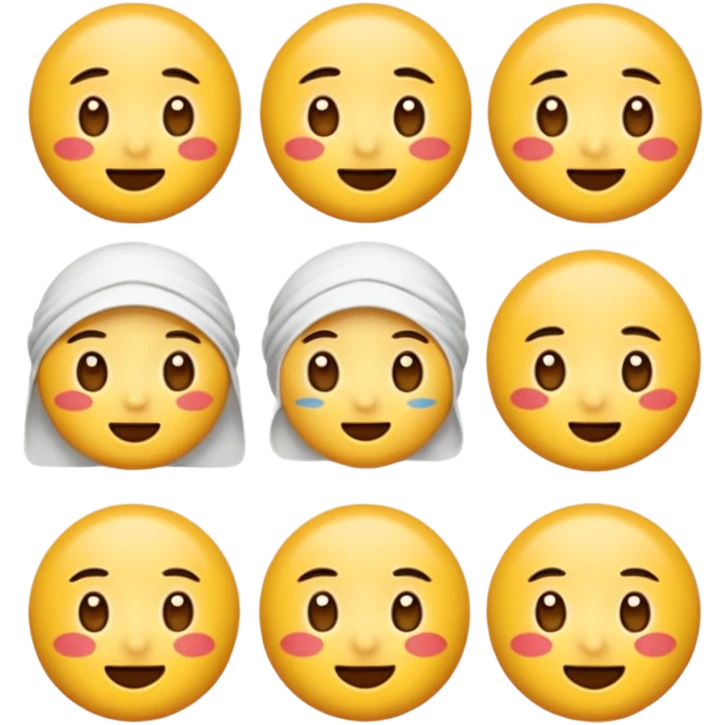 한국 자수 파우치  emoji