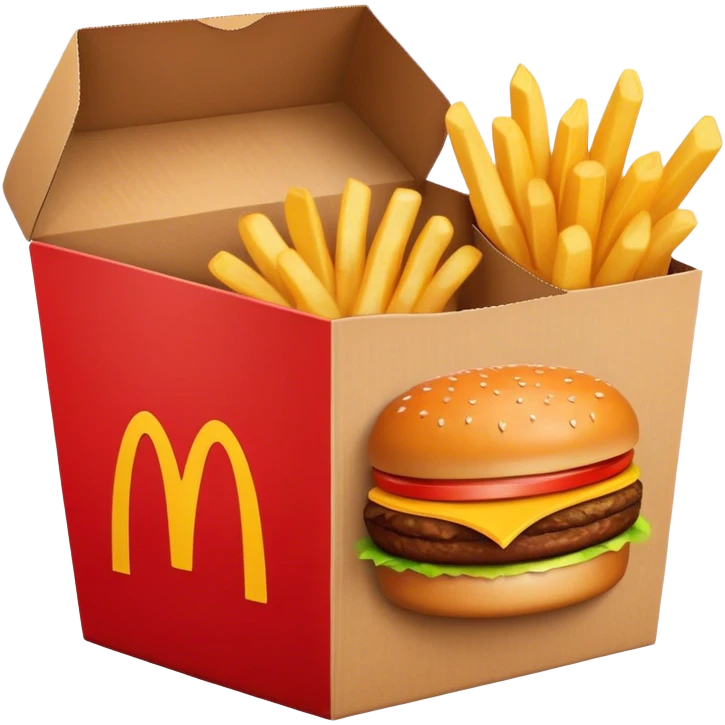 Happy meal emoji