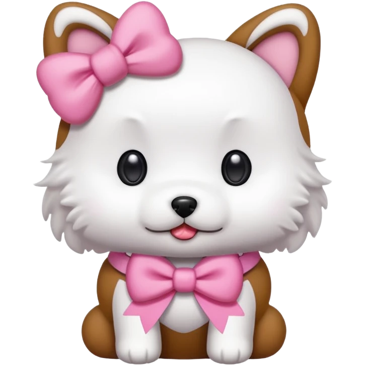 Hellow kity dog emoji