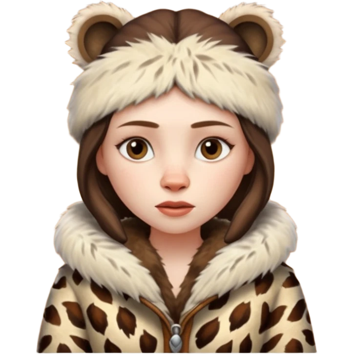 ice age woman  emoji