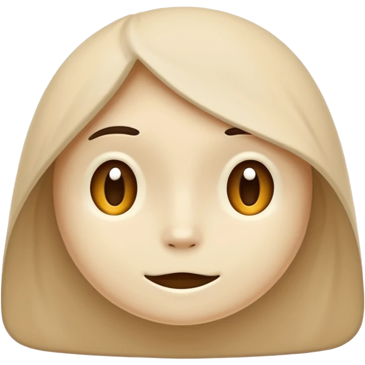 beige text 100% emoji