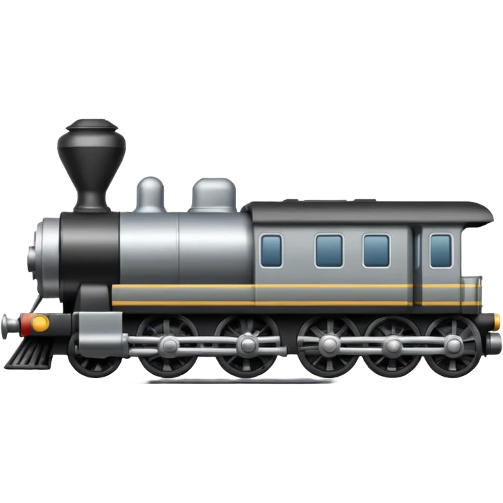 Train image. View right Side. emoji