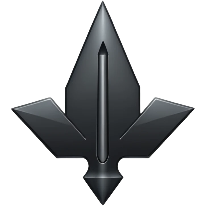 Black arrow emoji