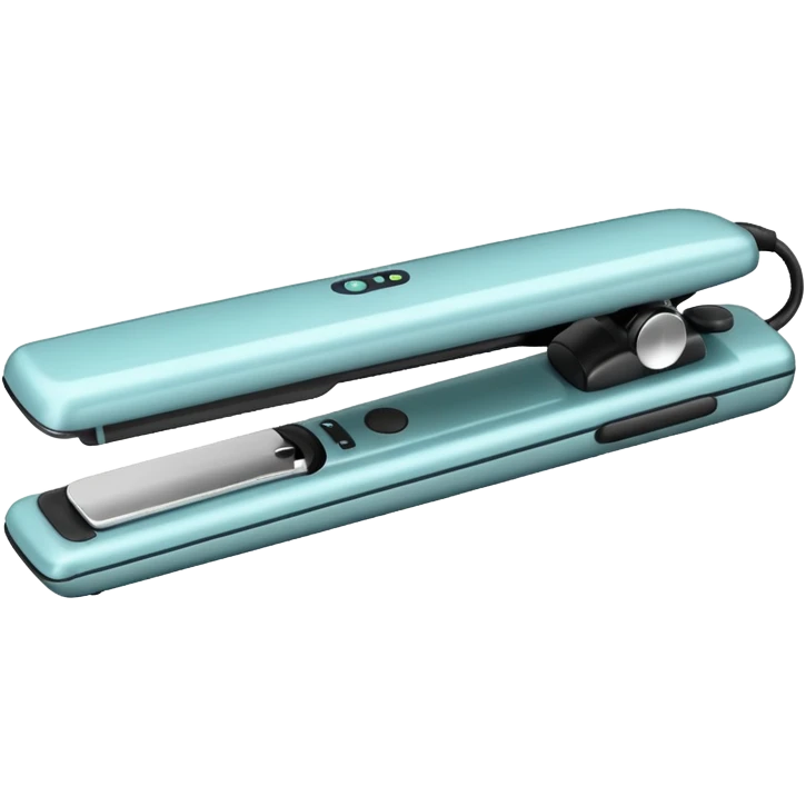 hair straightener emoji