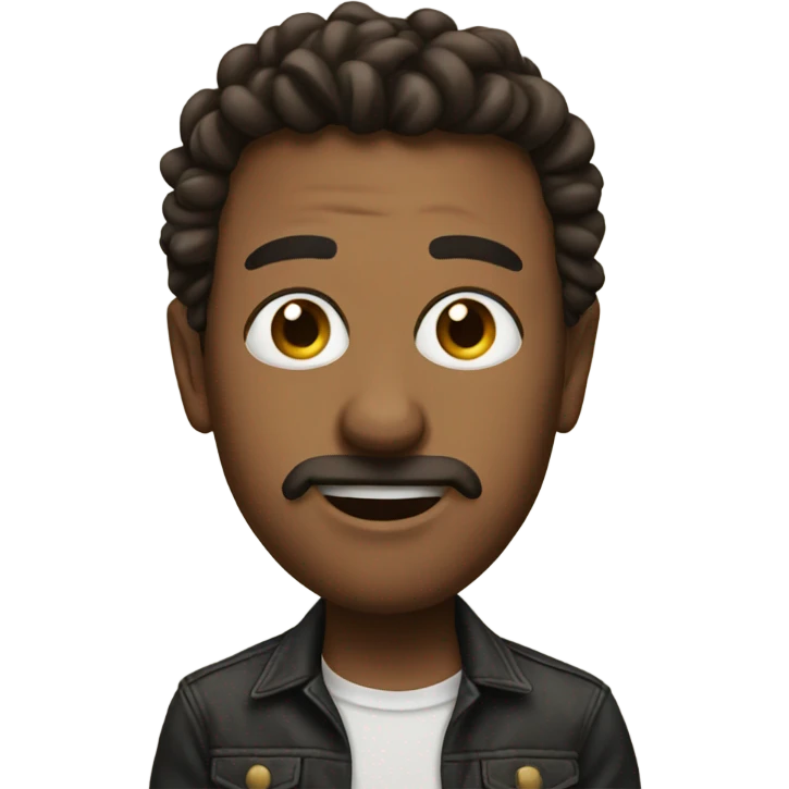 A cool bean emoji