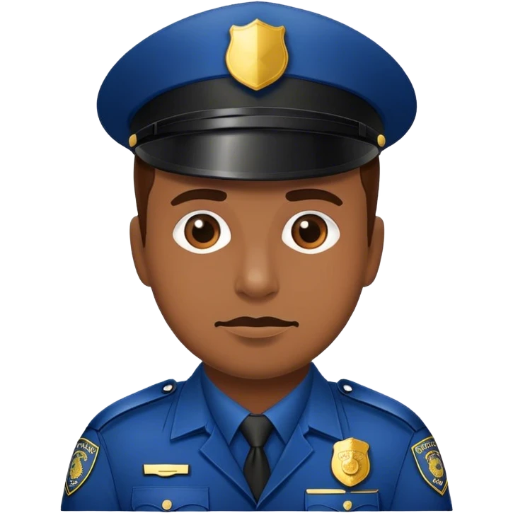police brown agent emoji