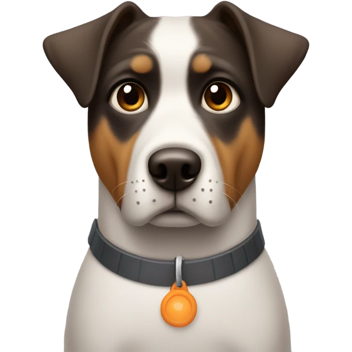 Dog with a cone emoji