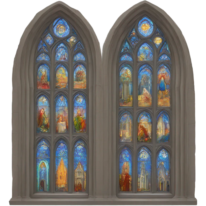 cathedral window emoji