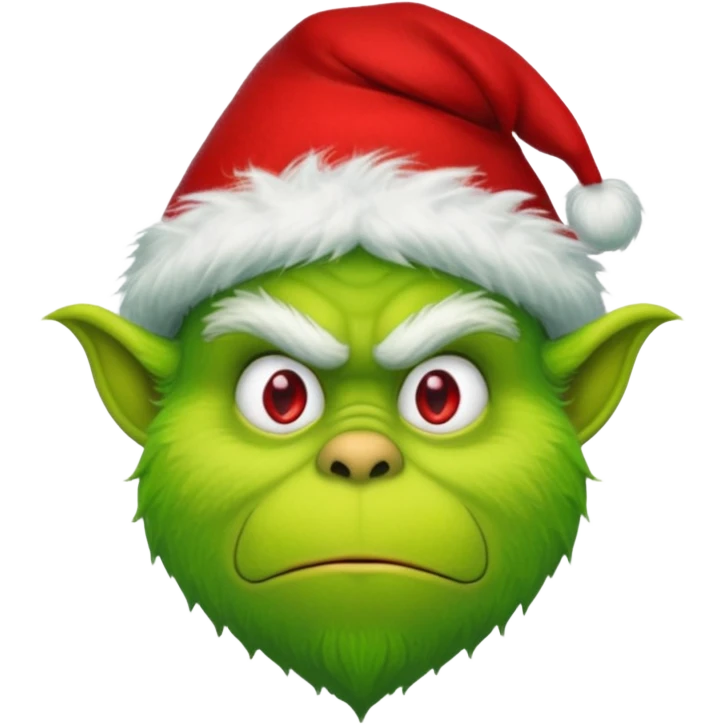 Burglar grinch emoji