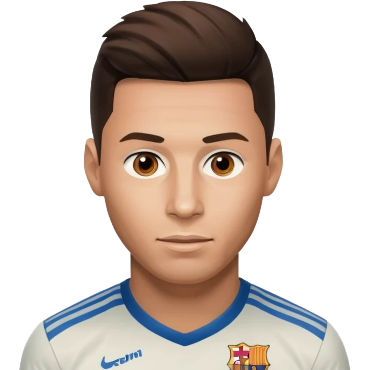 Ronaldo  Messi emoji