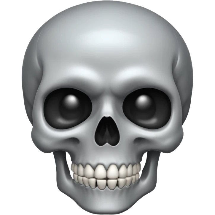 🤫+💀 emoji