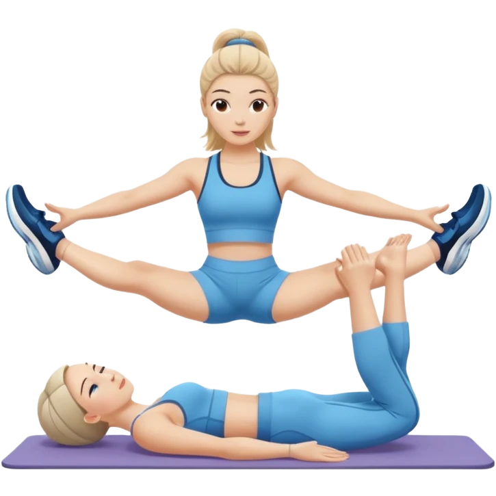 Бьюти девочка, влоги, пилатес, спорт emoji