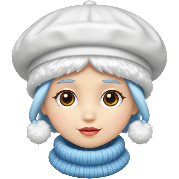 snow beret object emoji