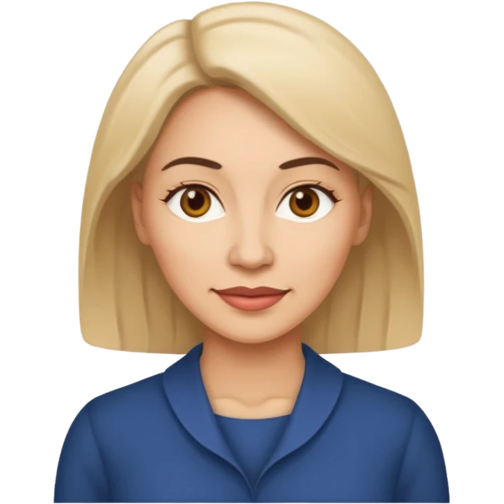 40대 여성 emoji