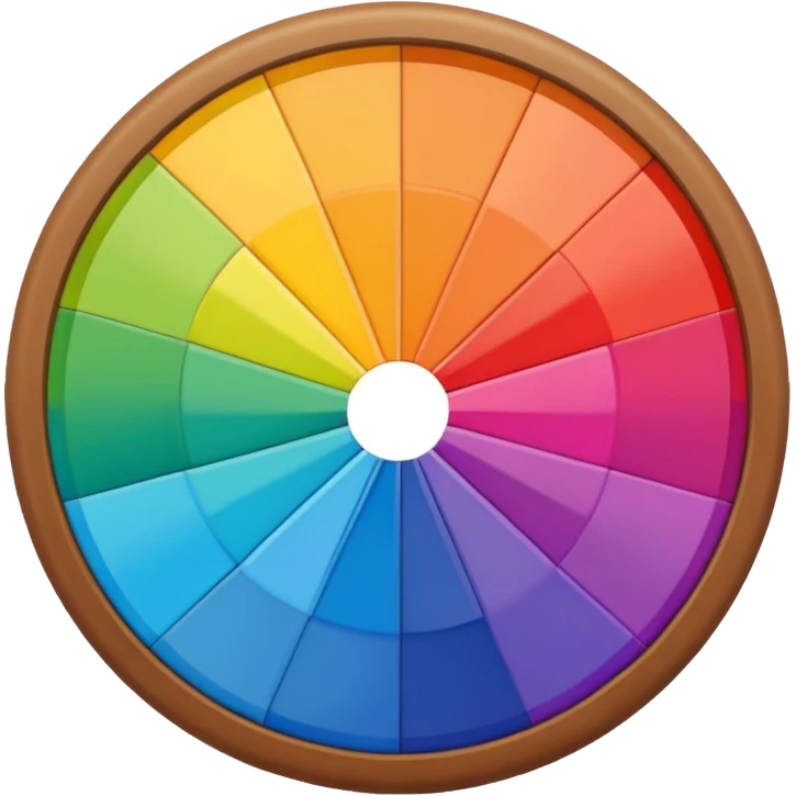 color wheel emoji