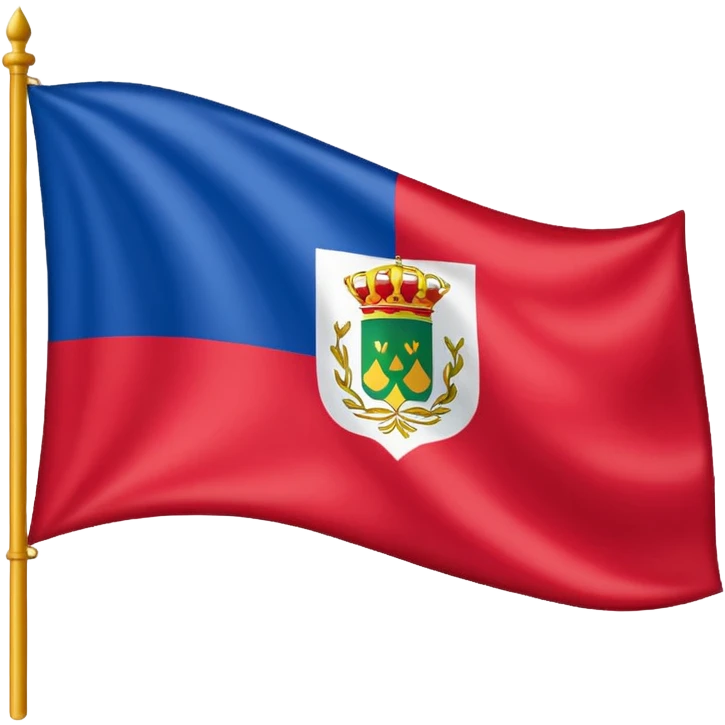 Drapeau de la région du Var 83 en France emoji