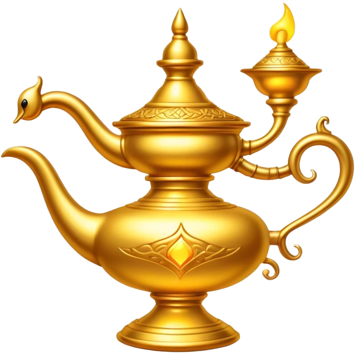 The Genie’s lamp emoji