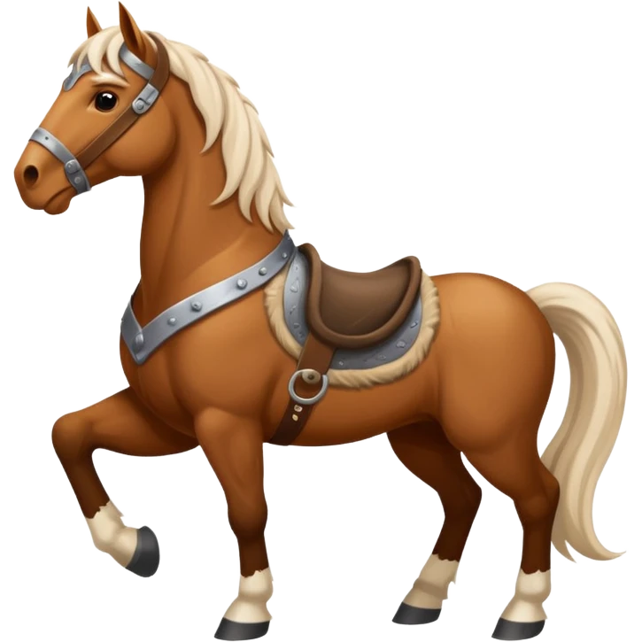 a viking horse emoji