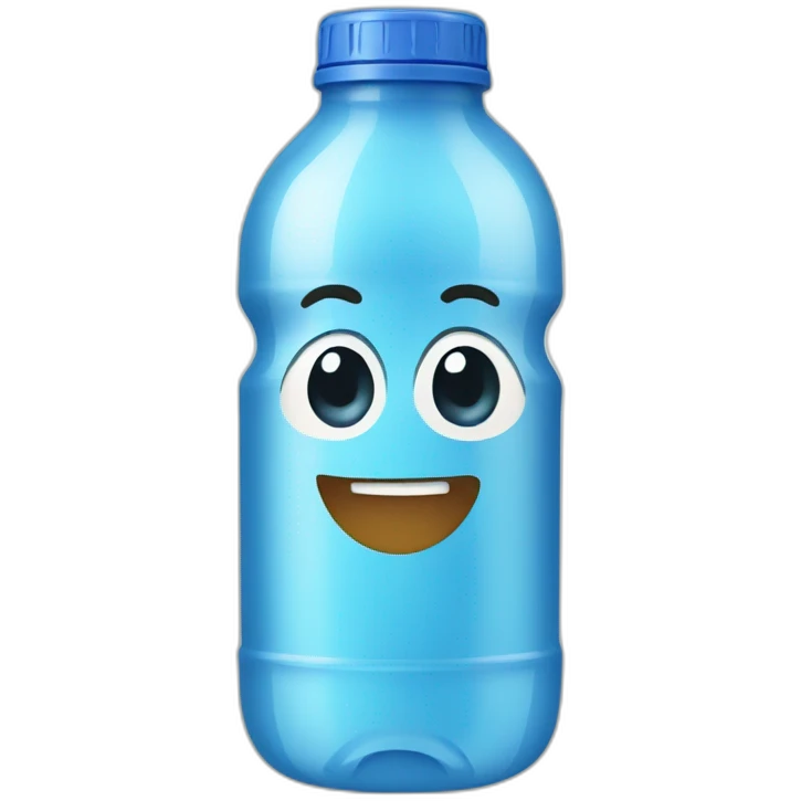 Water bottle emoji