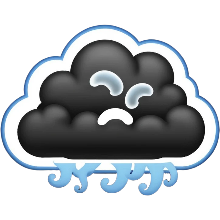 black smoke  emoji