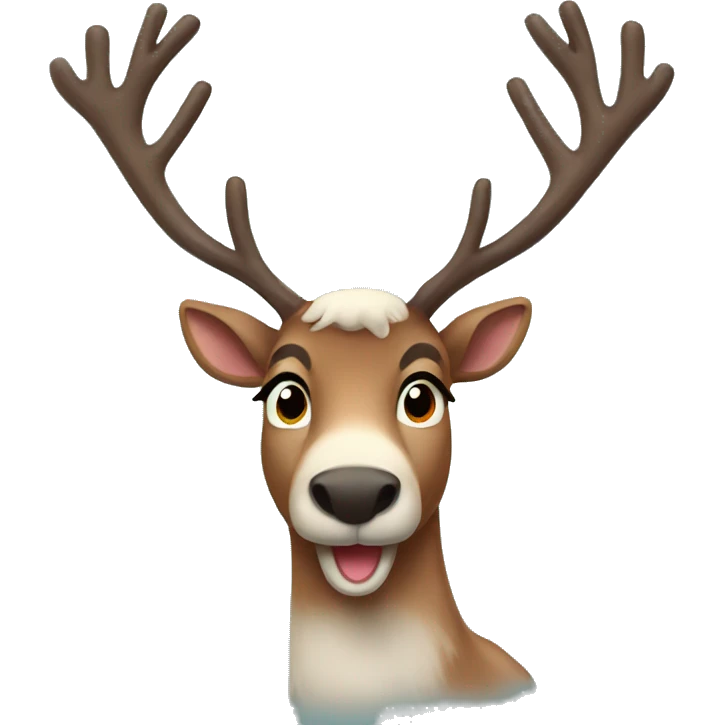 Reindeer emoji