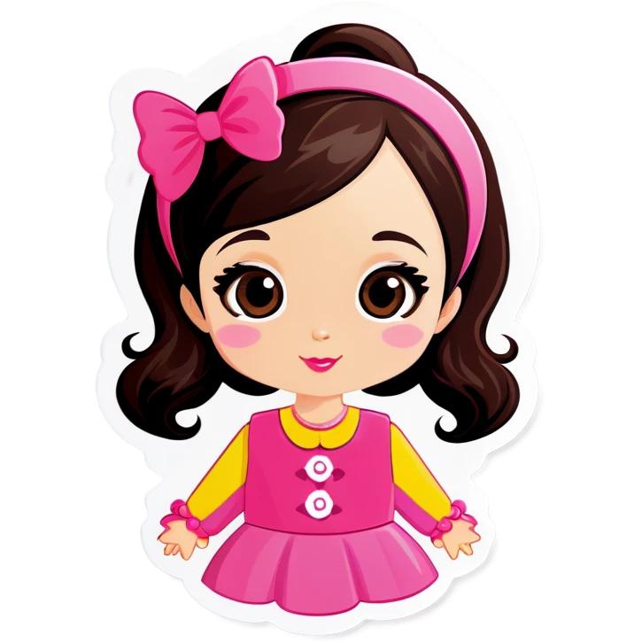Girly girl emoji