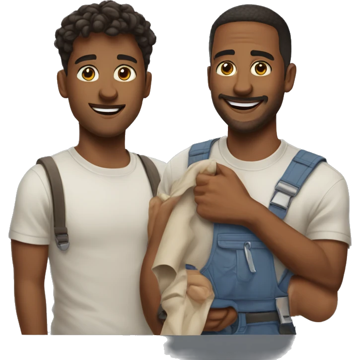 😁🤞 together emoji