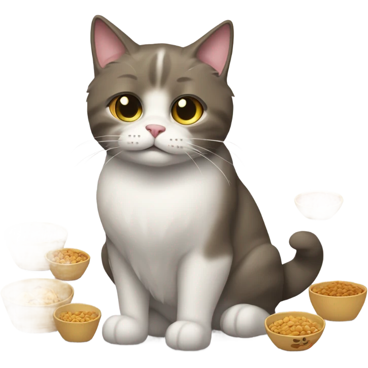 Drunk cat emoji