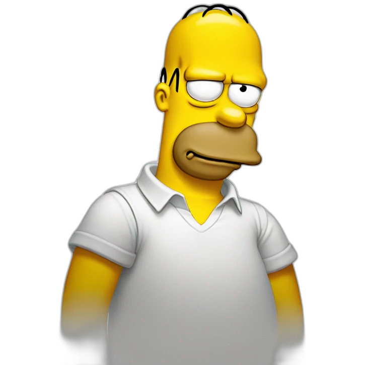 Homer simpson emoji