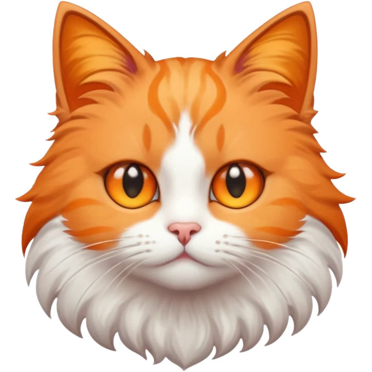 گربه با چشمان ستاره‌ای  emoji