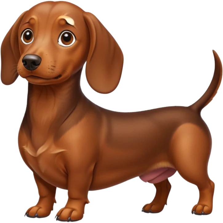 dachshund emoji
