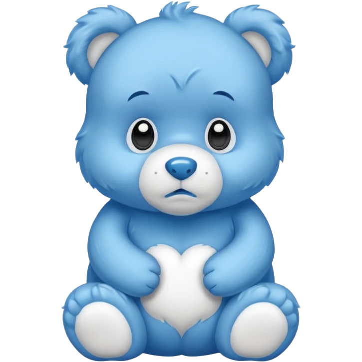 Care bear sad  emoji