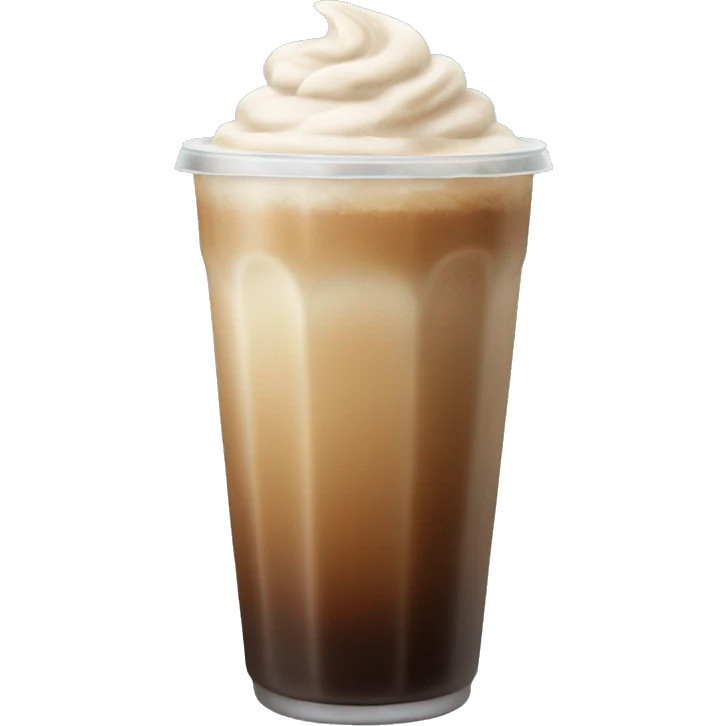 Ice coffee emoji