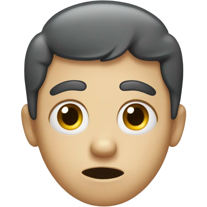 Flustered emoji