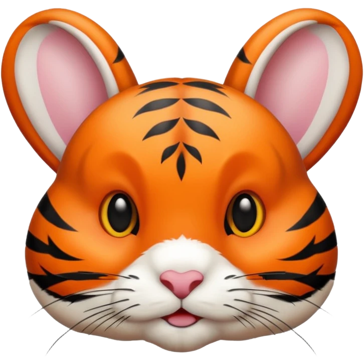 Rabbit combined with tiger emoji