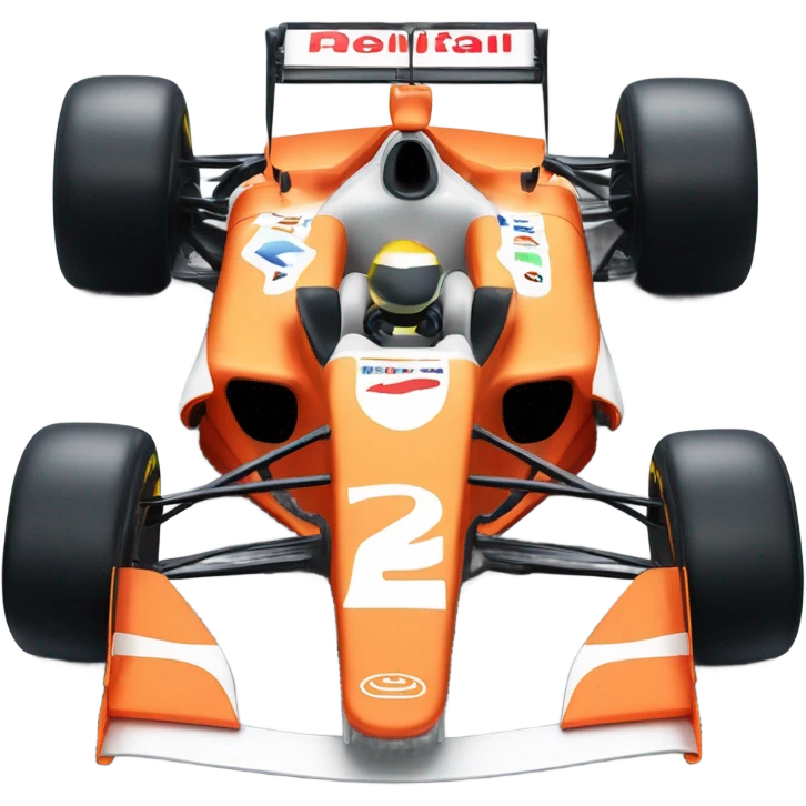 Formula 1 car emoji