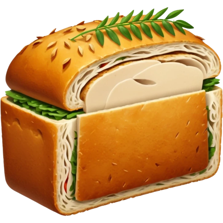 poultry loaf emoji