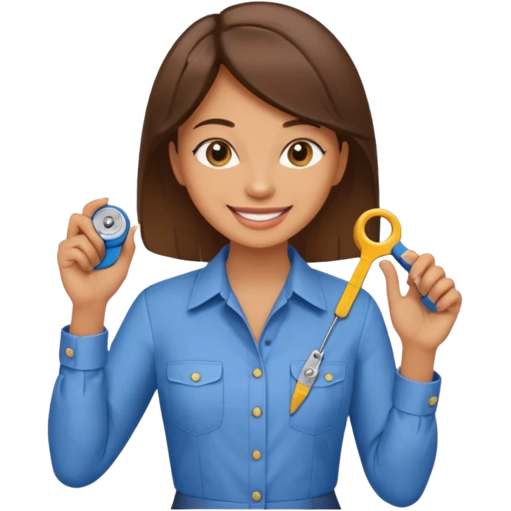 ladies tailor emoji