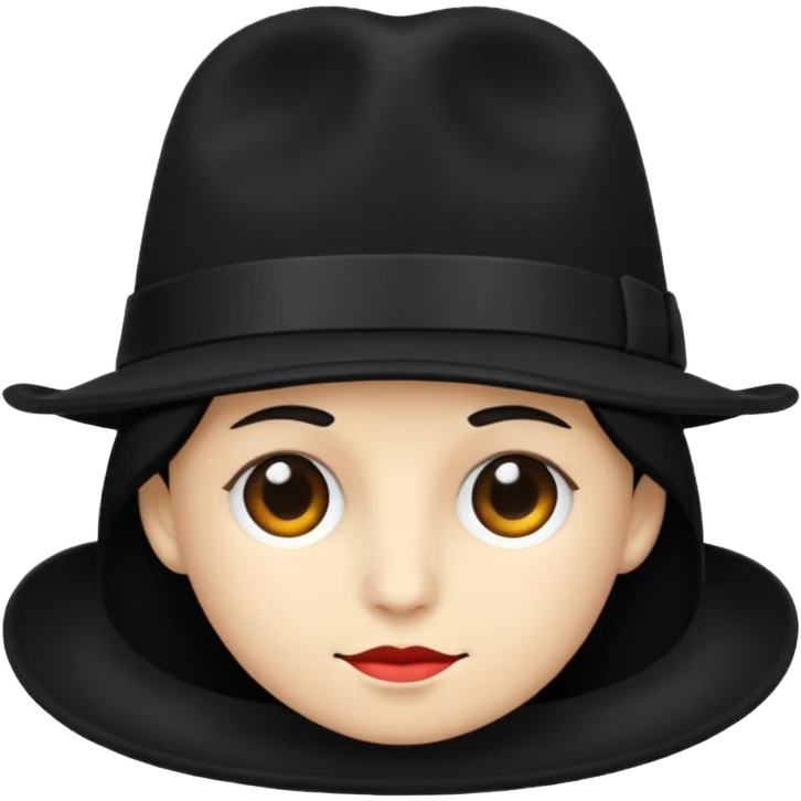Black hat 🧢 emoji