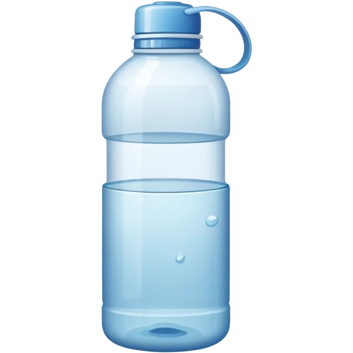 Light water bottle emoji