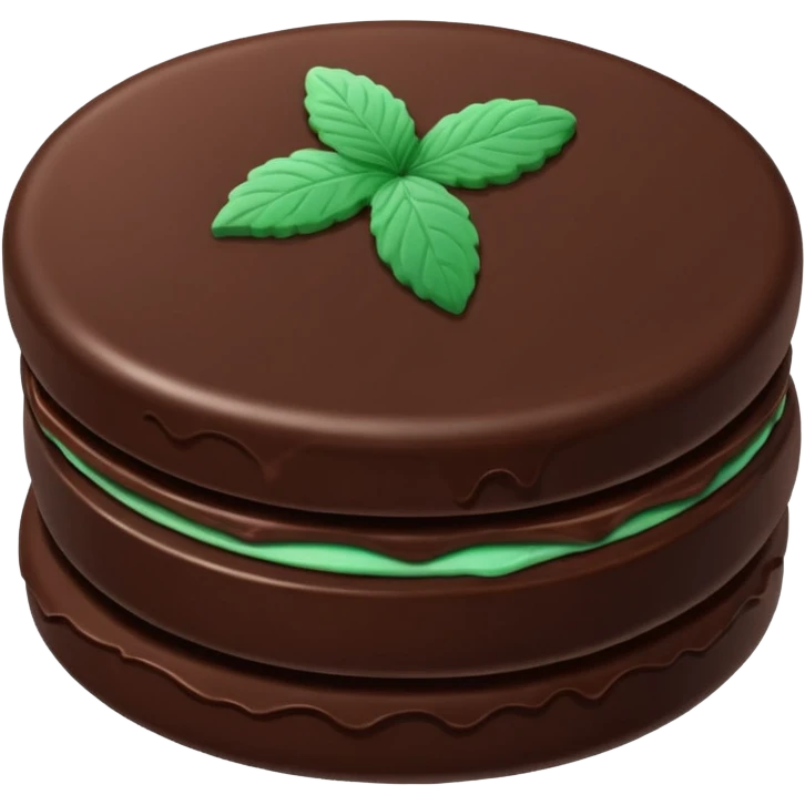 thin mint chocolate emoji