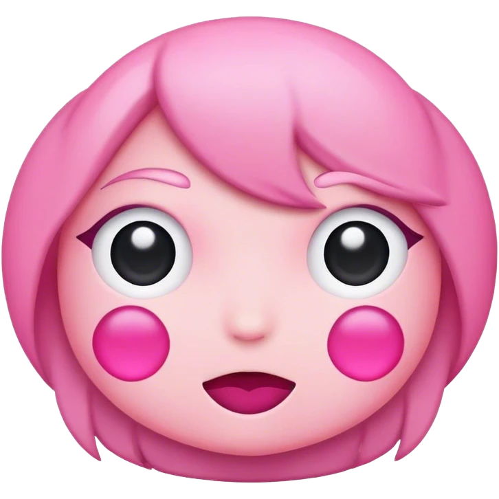 pink % emoji