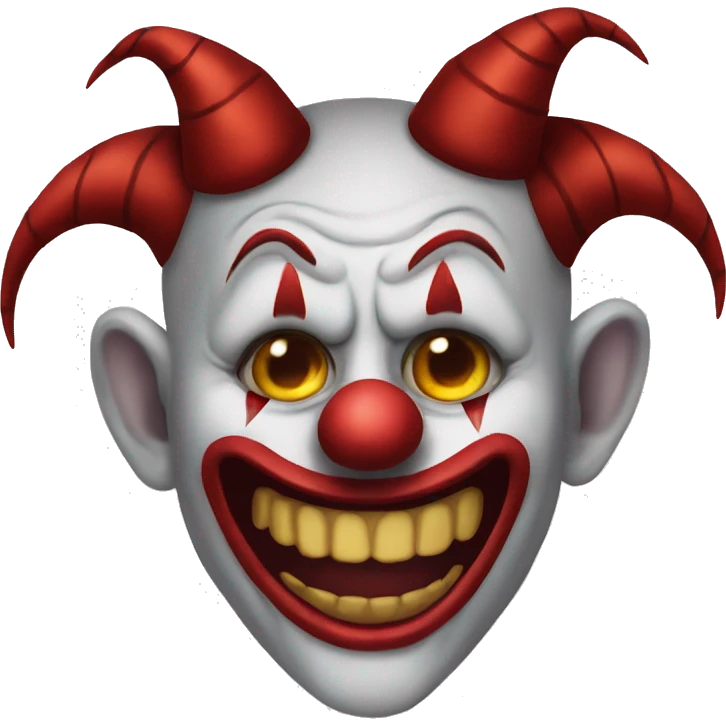 Devil clown emoji
