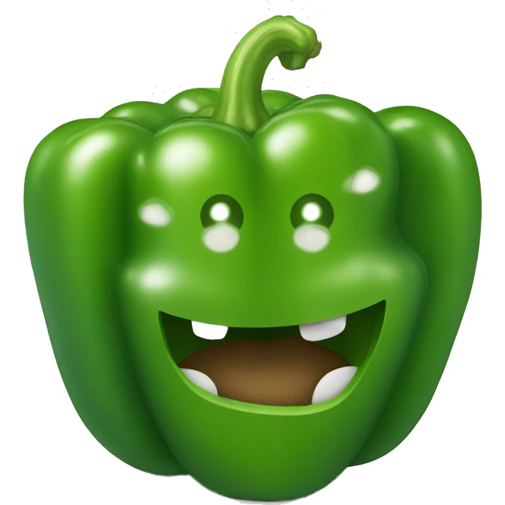 green bell pepper emoji