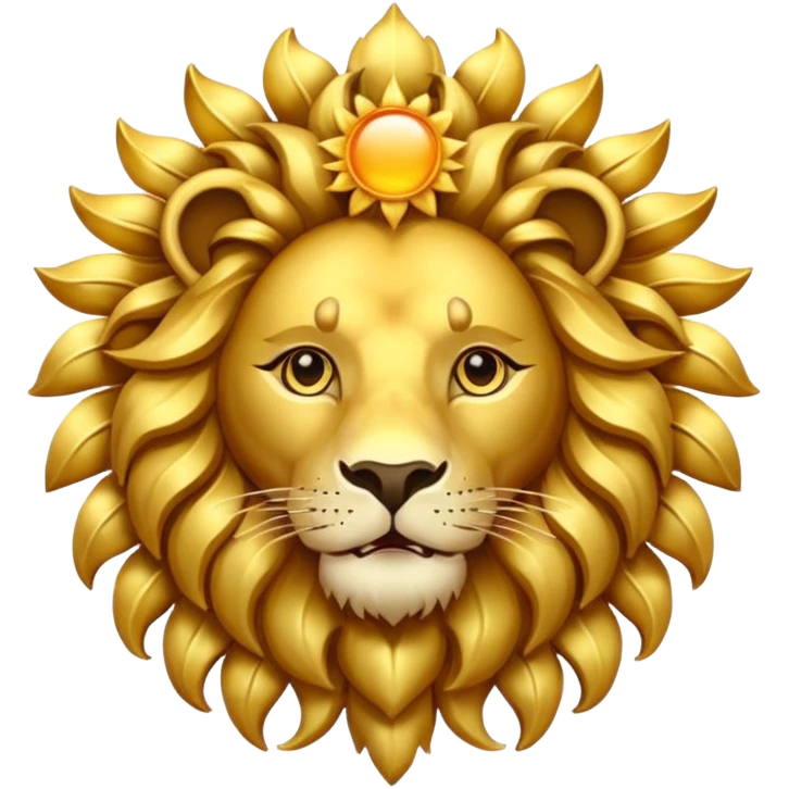 شیر خورشید emoji
