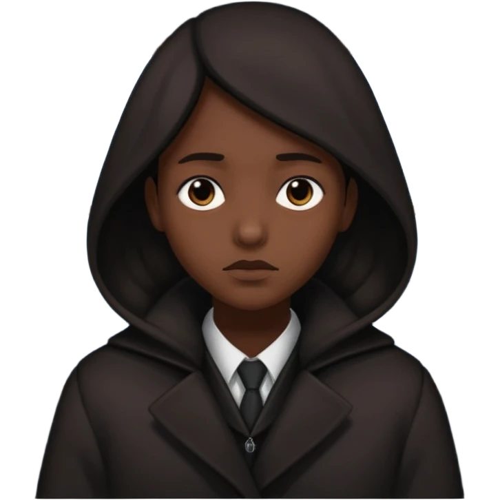 Lonely darck emoji