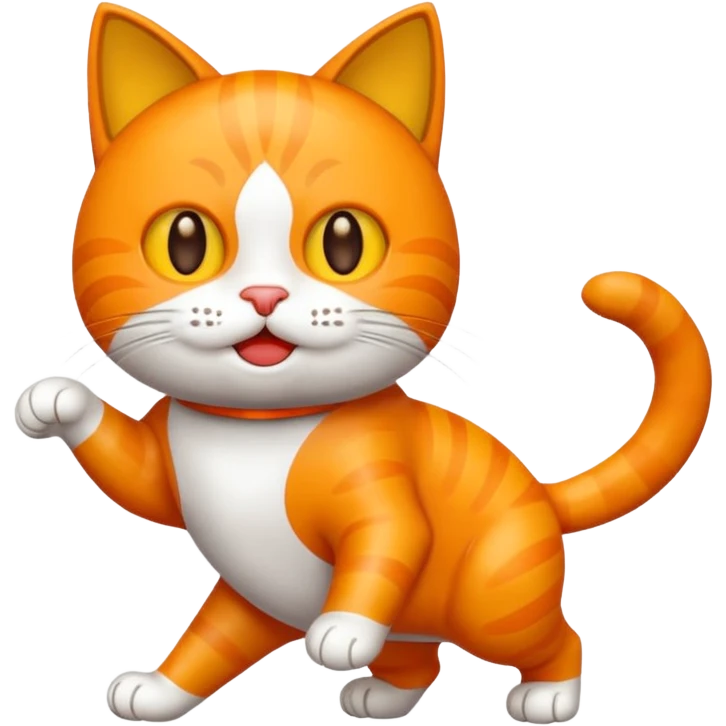 haz un emoji de un gato dando vueltas emoji